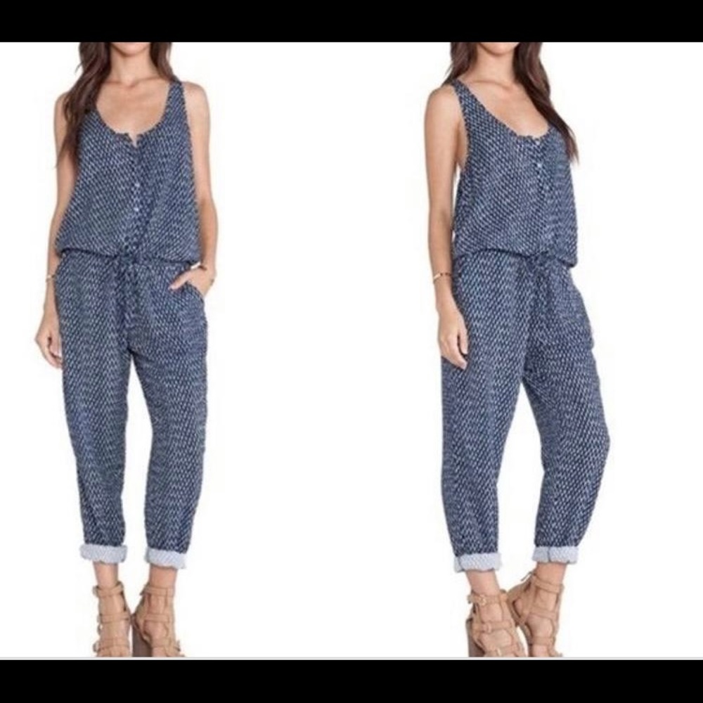 Joie soft Joie blue tank jumpsuit
